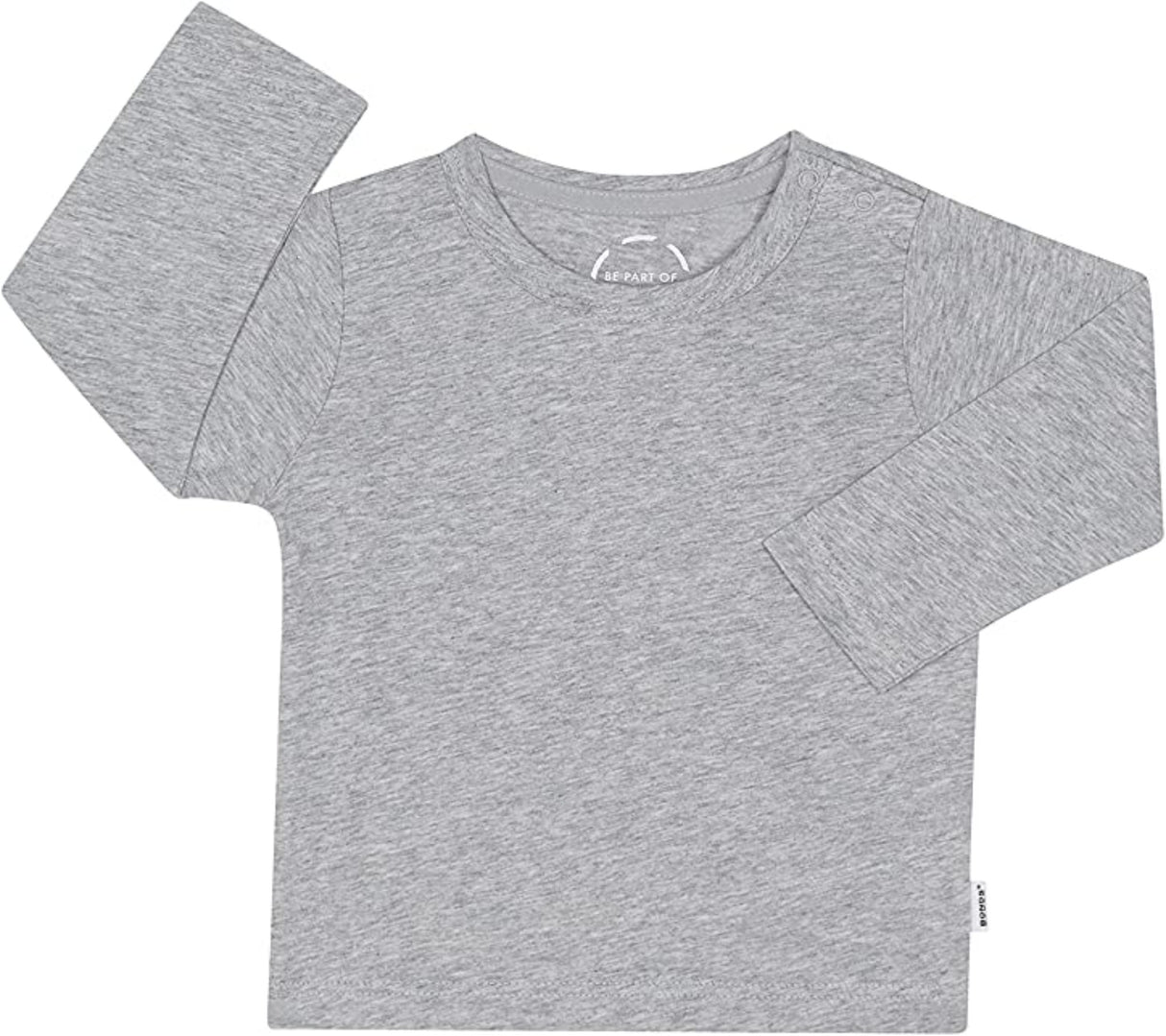 Long Sleeve Crew Tee | Grey