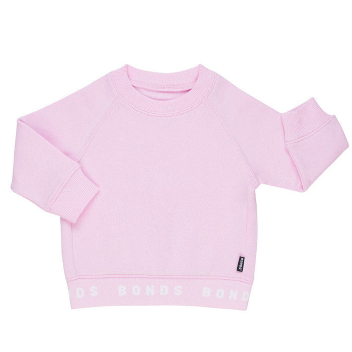 Logo Fleece Pullover Jumper | Pink