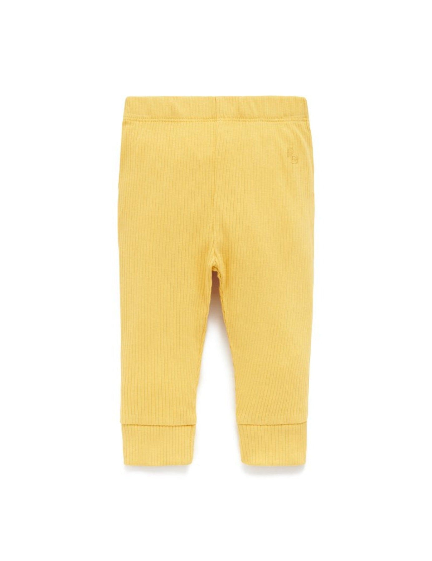 Rib Leggings | Mustard