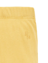 Rib Leggings | Mustard