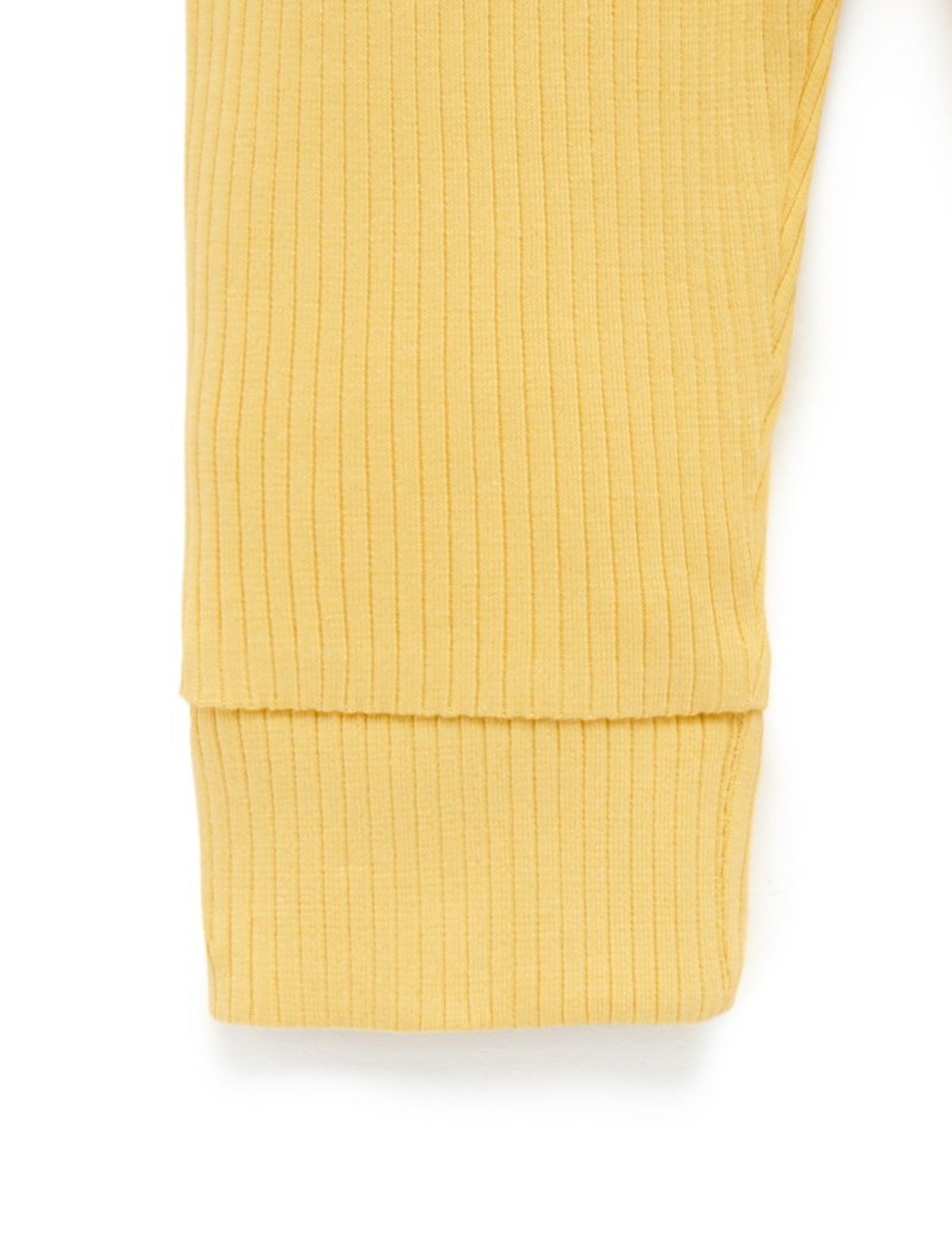 Rib Leggings | Mustard