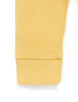 Rib Leggings | Mustard