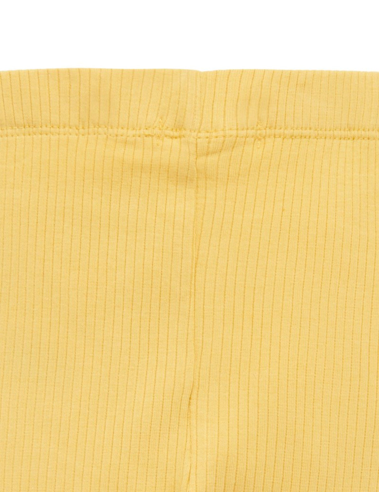 Rib Leggings | Mustard