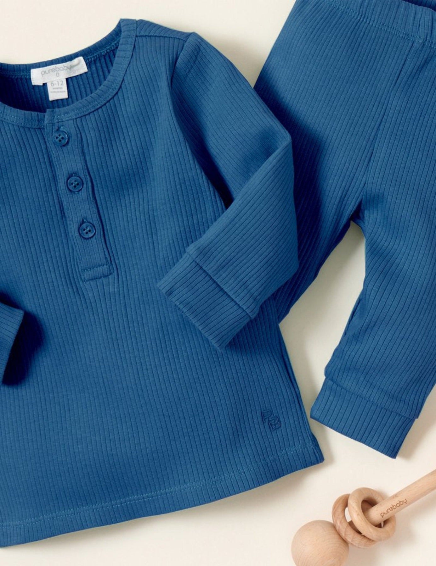 Rib Leggings | Waterfall