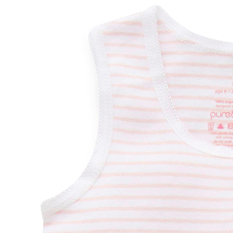 Pale Pink Rib Bodysuit 2 Pack