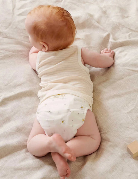 2 Pack Rib Singlet | Wheat